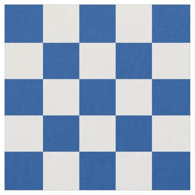 Tecido 1 polegada verifica o azul profundo e o quadro de  (Detalhe)