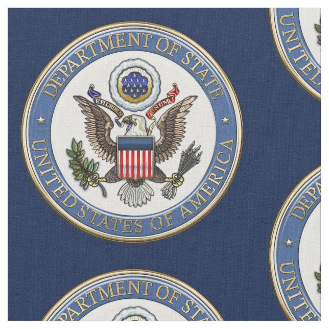 Tecido [220] U.S. Department of State (DoS) Emblem [3D] (Detalhe)