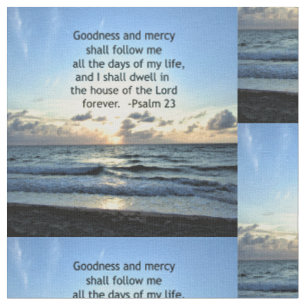 TECIDO 23ª DESIGN DE FOTO DO SUNRISE PSALM