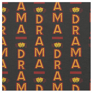 Tecido 2 do logotipo do drama do sistema de