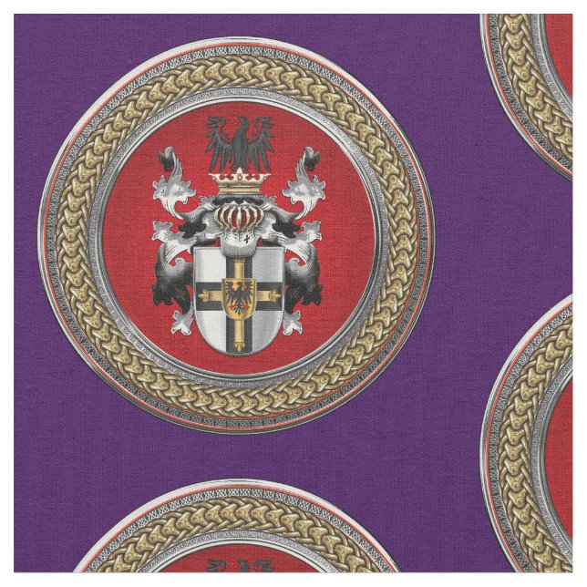 Tecido [300] Casaco de armas da Ordem Teutônica (Detalhe)