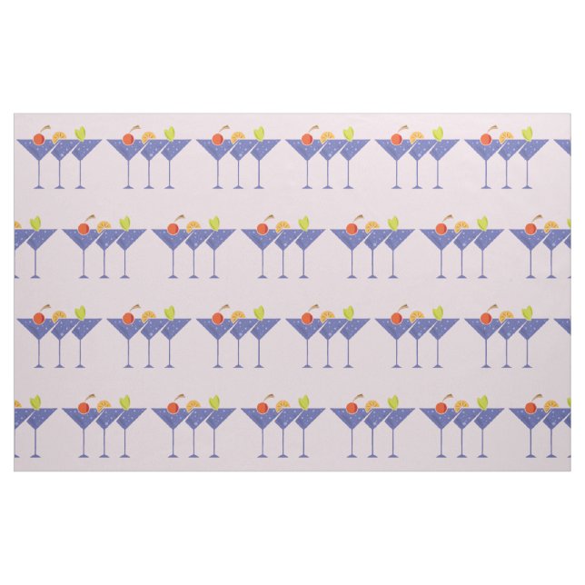 Tecido 3 Cocktails Martini Thunder_Cove (Fat Quarter)