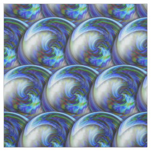 Tecido 3d abstrato circunda o teste padrão com as bolhas