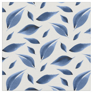 Tecido A aguarela moderna dos azuis marinhos sae do teste