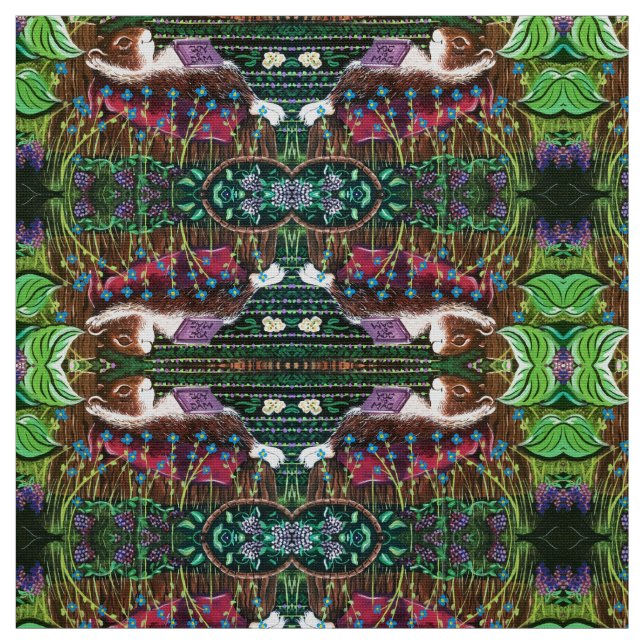 Tecido A alegria de Elizabeth do Jam (Modelo)