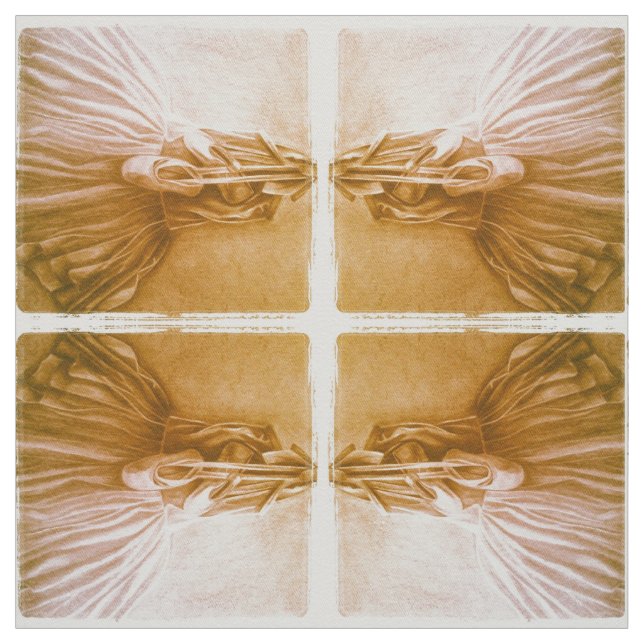 Tecido A bailarina do vintage (Modelo)