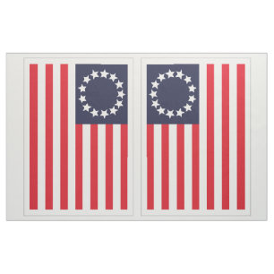 Tecido A bandeira 1776 patriótica Sew sua própria