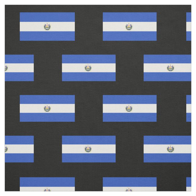 Tecido A bandeira de El Salvador (Modelo)