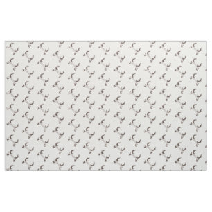 Tecido "A caça está sobre" a bandeira rústica do Antle