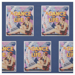 Tecido A Dança Da Vida Dançarina Poster