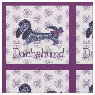 Tecido A faísca gosta de um Dachshund