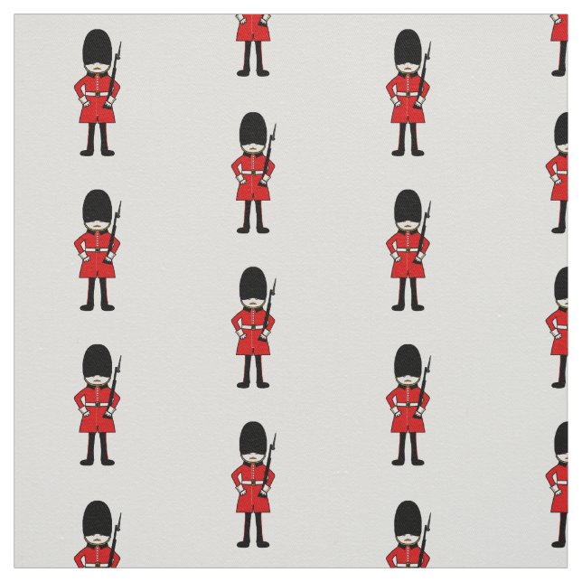 Tecido A guarda real da rainha (Modelo)