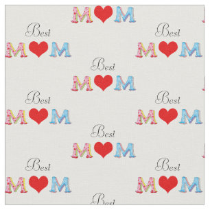 Tecido a melhor mamã - dia das mães