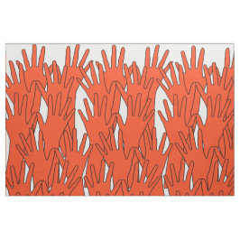 Tecido A onda vermelha