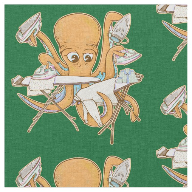 Tecido A passar o polvo, sobrecarregada por tarefas. (Detalhe)