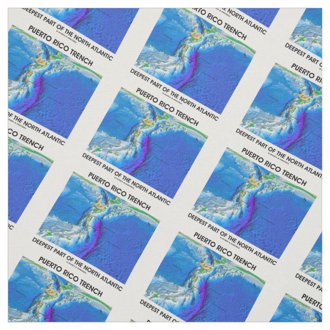 Tecido A peça a mais profunda da trincheira de Puerto (Modelo)