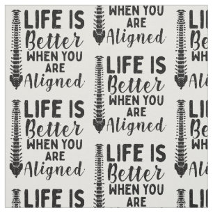 Tecido A vida do médico da coluna do Chiropractor está me