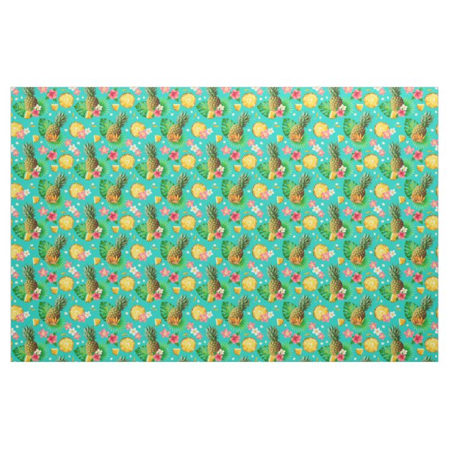 Tecido Abacaxi (Fat Quarter)
