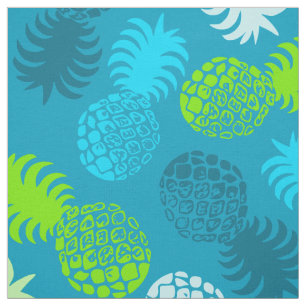 Tecido Abacaxi tropical de Momona Havaiana