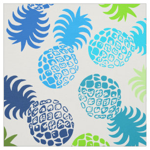 Tecido Abacaxi tropical de Momona Havaiana