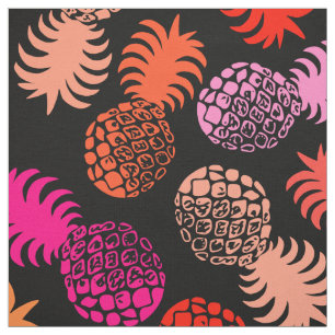 Tecido Abacaxi tropical de Momona Havaiana