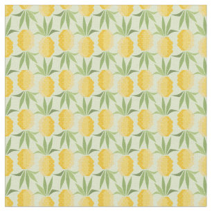 Tecido Abacaxis retros