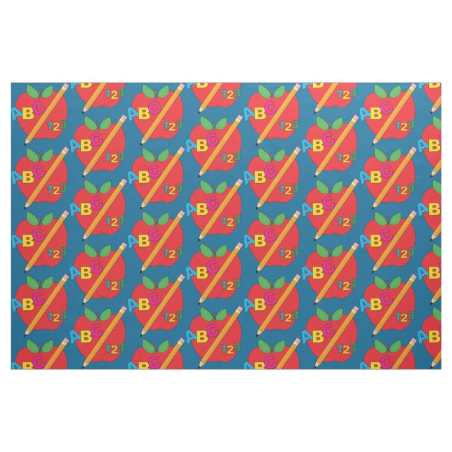 Tecido abc 123 (Fat Quarter)