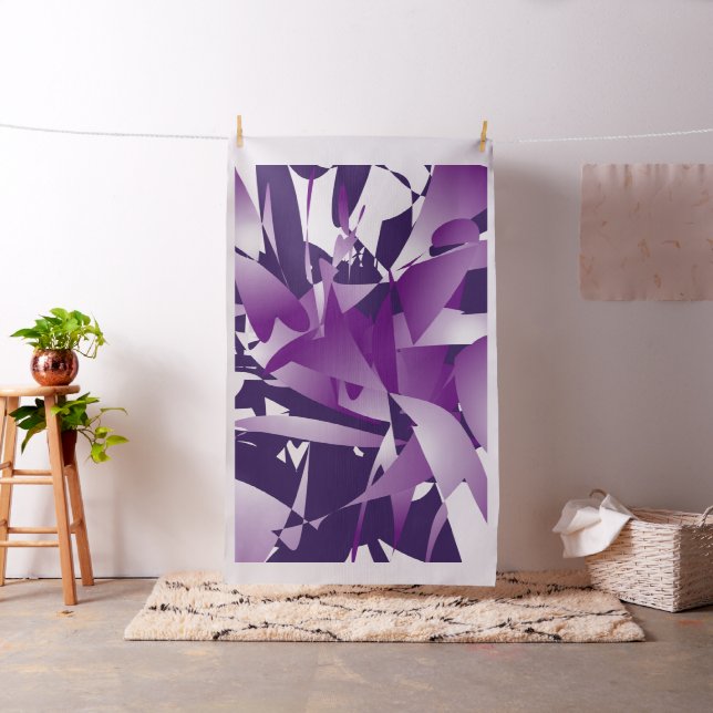 Tecido Abstração ultravioleta (In Situ)