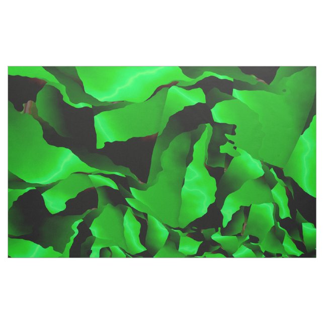 Tecido Abstração verde (Jarda)