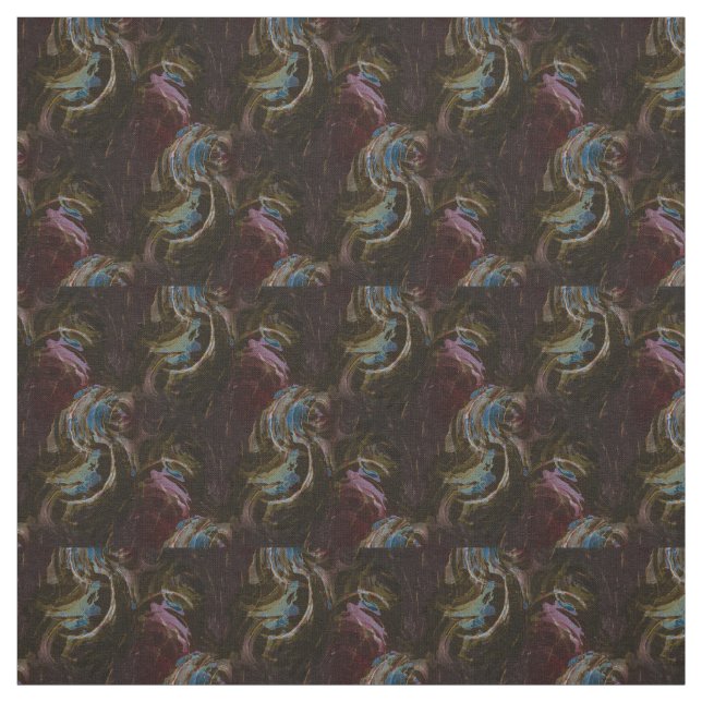 Tecido Abstrato Atômico Preto Retroativo (Modelo)