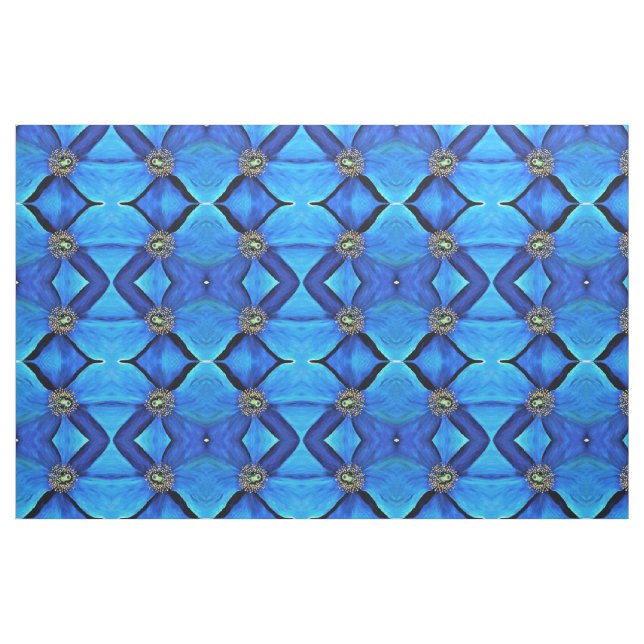 Tecido - Abstrato azul (Fat Quarter)