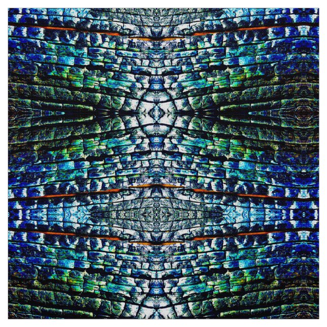 Tecido abstrato Burnt Latido (Modelo)