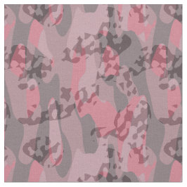 Tecido abstrato Camo rosa e mauve texturizado