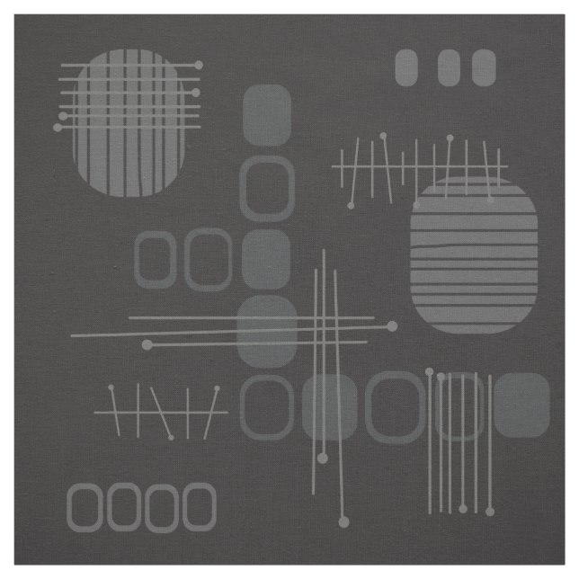 Tecido Abstrato de atômico preto (Modelo)