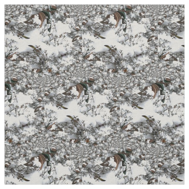 Tecido Abstrato de Neve (Modelo)