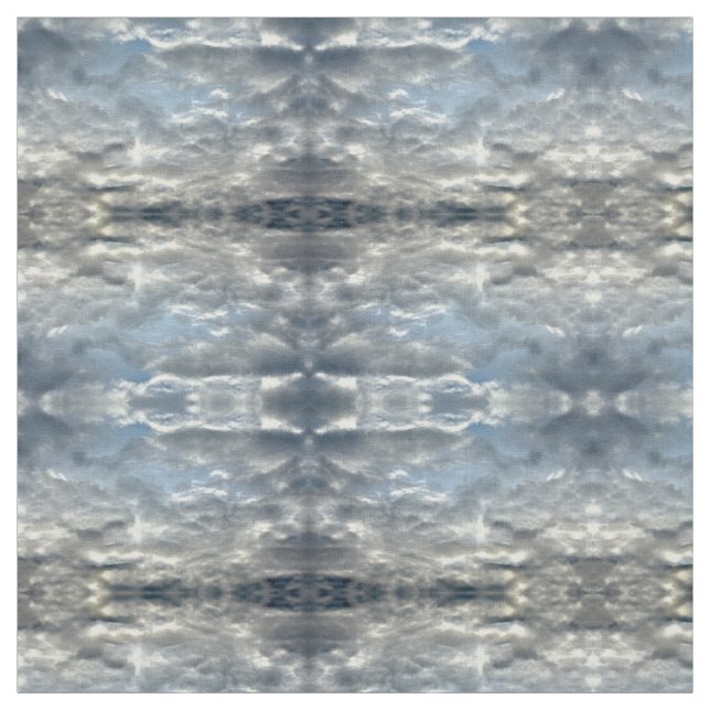 Tecido Abstrato de Nuvens de Tempestade (Modelo)