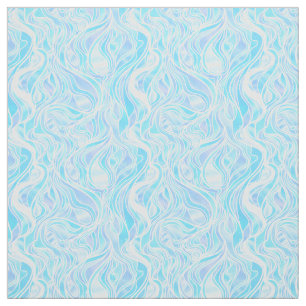 Tecido Abstrato de Vidro Azul