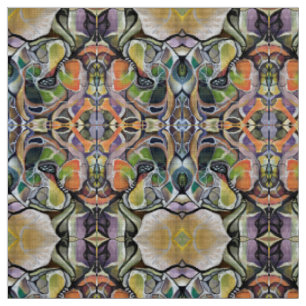Tecido Abstrato Geométrica Ardeco Linear Dramática