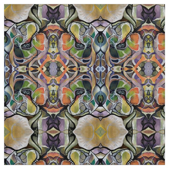 Tecido Abstrato Geométrica Ardeco Linear Dramática (Modelo)