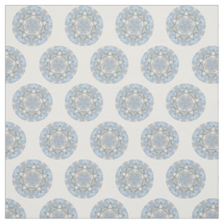 Tecido Abstrato laçado azul