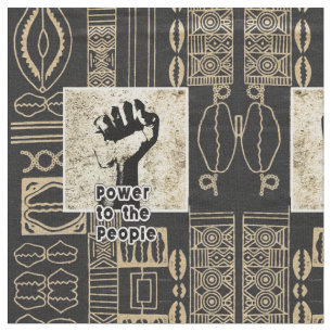 Tecido Abstrato, Lama Tribal Africana