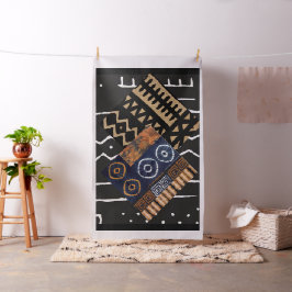 Tecido Abstrato, Lama Tribal da Selva Africana