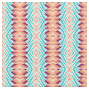 Tecido Abstrato - padrão impressão colorido