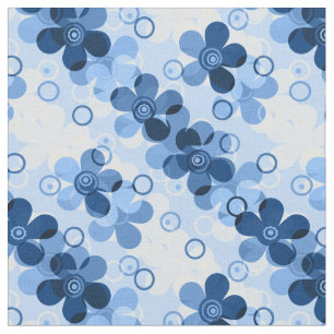 Tecido Abstrato para crianças flores bonitinhas de desenh