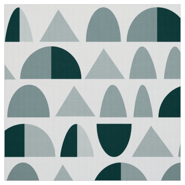 Tecido Abstrato Pattern 290721 - Verde monocromático (Modelo)