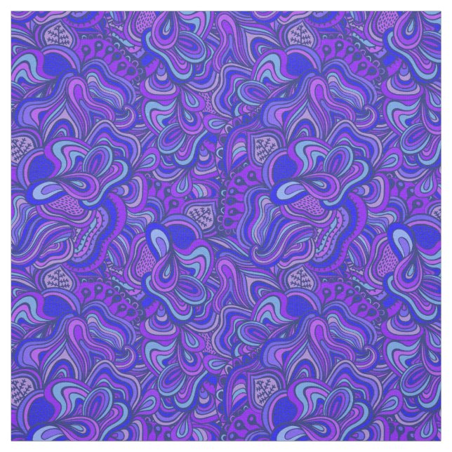 Tecido Abstrato púrpura giratória Funky (Modelo)