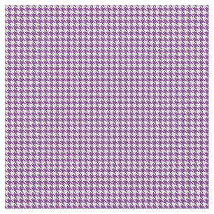 Tecido Abstrato roxo de Houndstooth