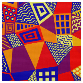 Tecido Abstrato segmentado 070717 - Cores 01