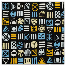 Tecido Abstrato Shapes 060617 Pattern - Cores 02