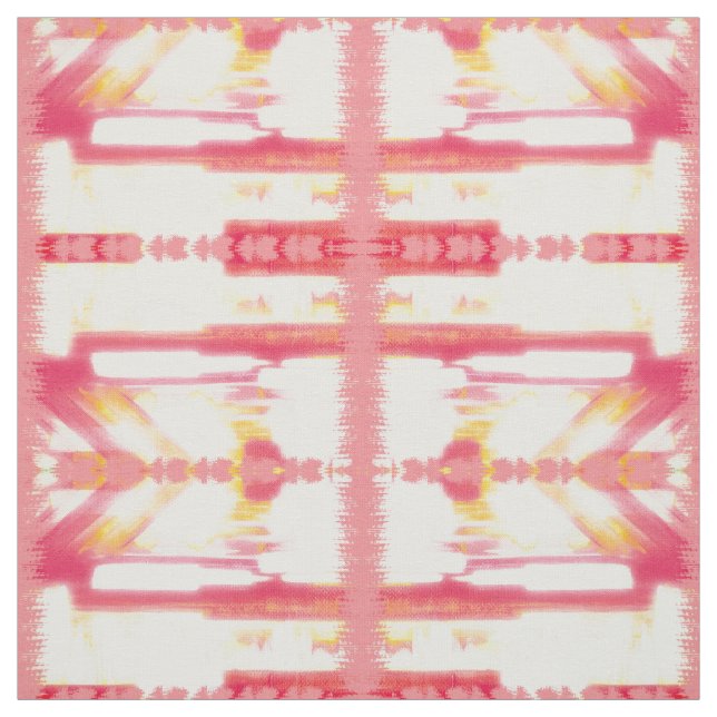 Tecido Abstrato Tapeçaria Rosa (Modelo)